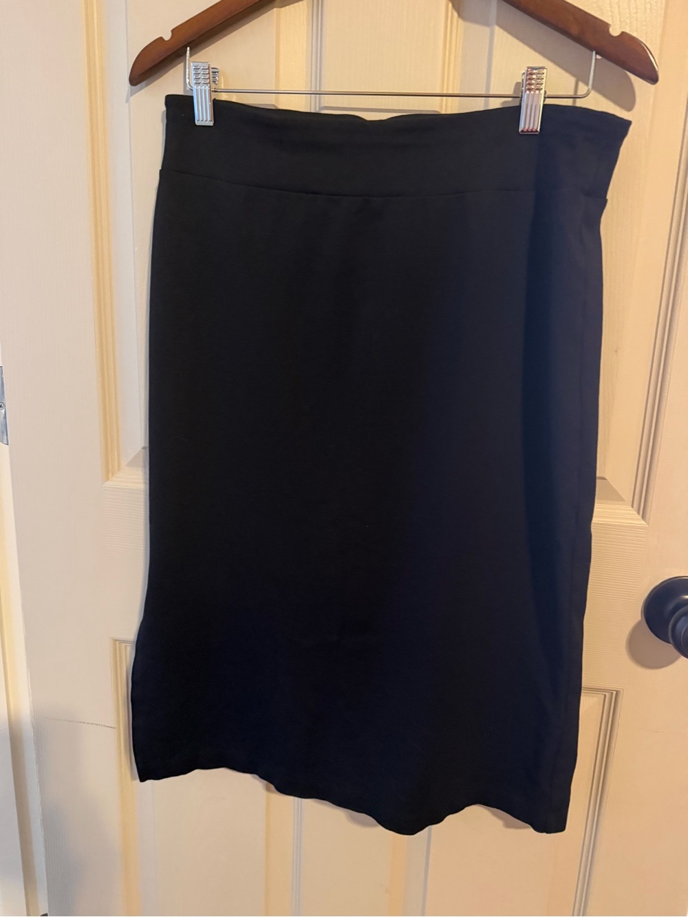Nine West black pencil skirt large
